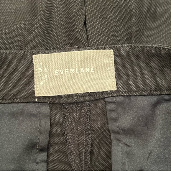 Everlane black high rise pleated shorts, 4 - Picture 3 of 4